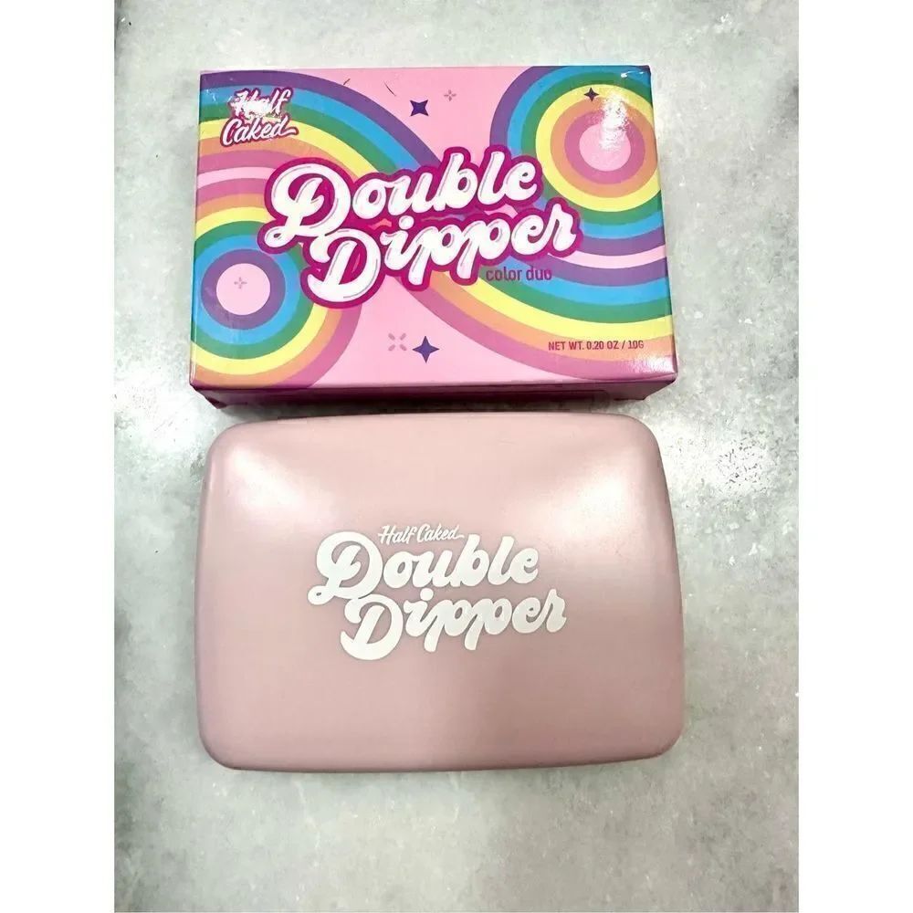 NWT Half-Caked Double Dipper Matte & Shimmer Color Duo Make Up Siesta Key